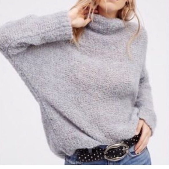 Free People mock turtle sweater - Picture 1 of 8